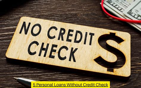 Need A Loan Without Credit Check